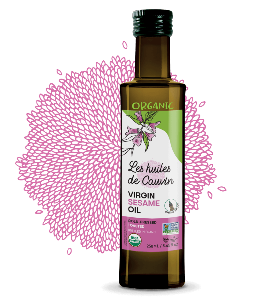 Virgin sesame oil Organic - Huile Cauvin